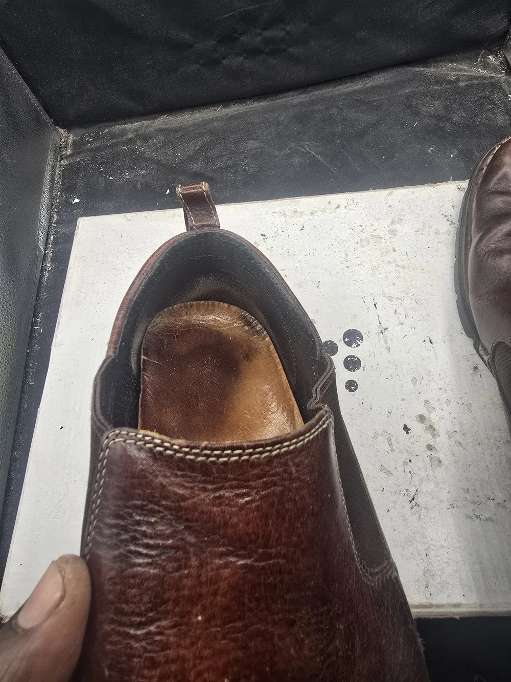 Cole Haan smooth leather